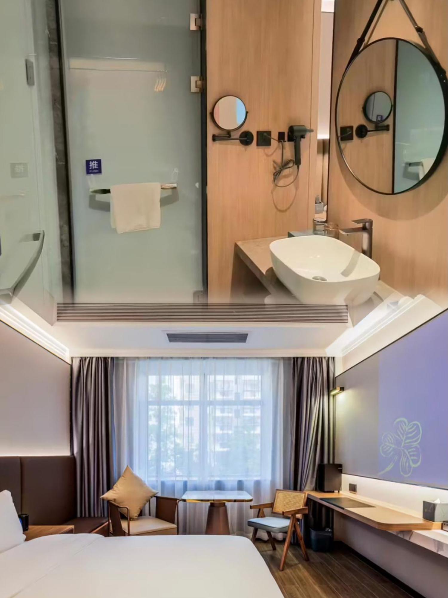 Luyue Hotel Movie Hotel Huaqiangbei Convention And Exhibition Center Branch شينزين المظهر الخارجي الصورة